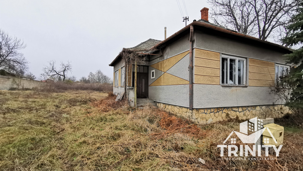 Na predaj 3-izbový rodinný dom v obci Bardoňovo