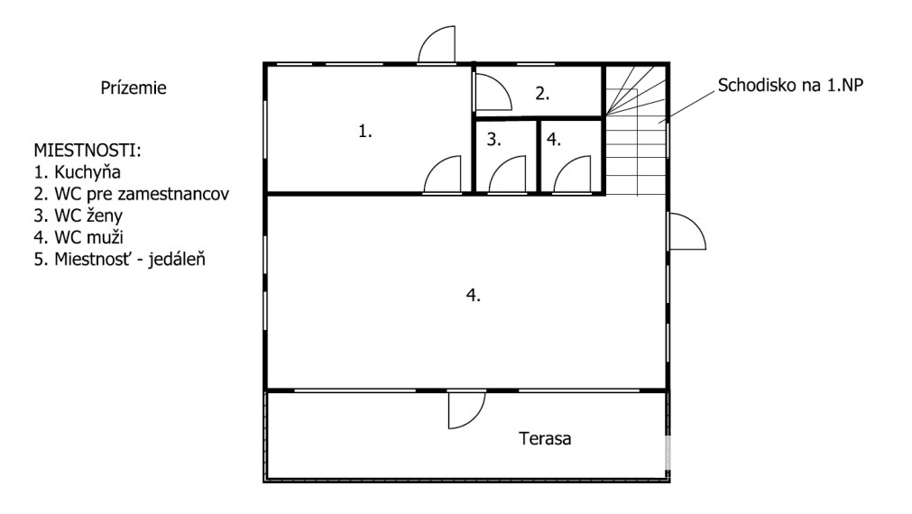 Zľava ! Na predaj Polyfunkčná budova v Kolárove, 3D obhliadka