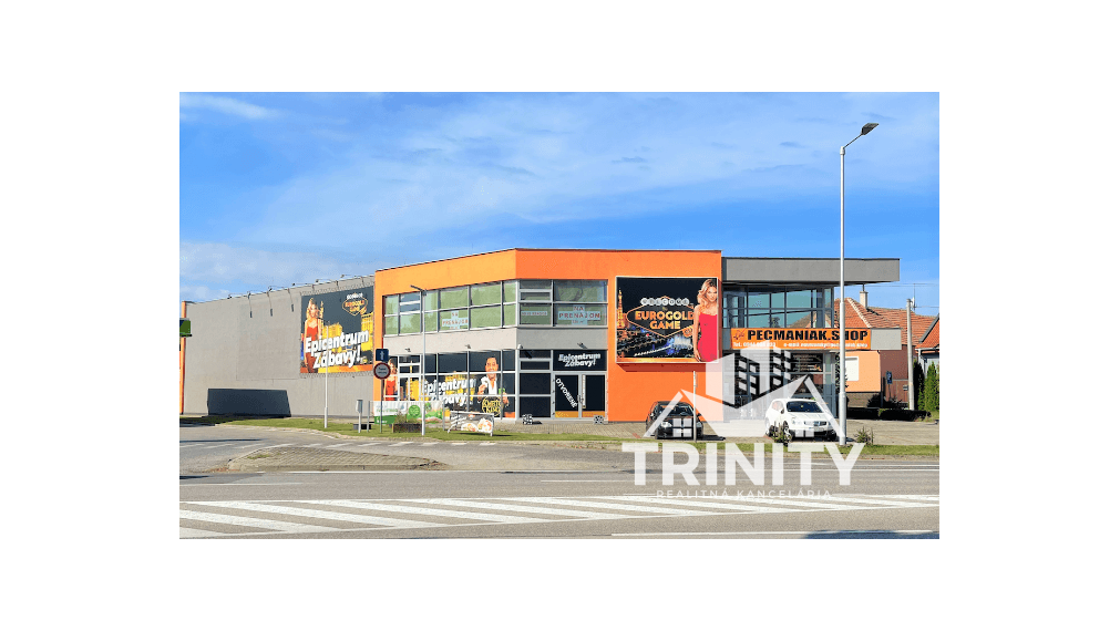 Na prenájom obchodné priestory v Nových Zámkoch