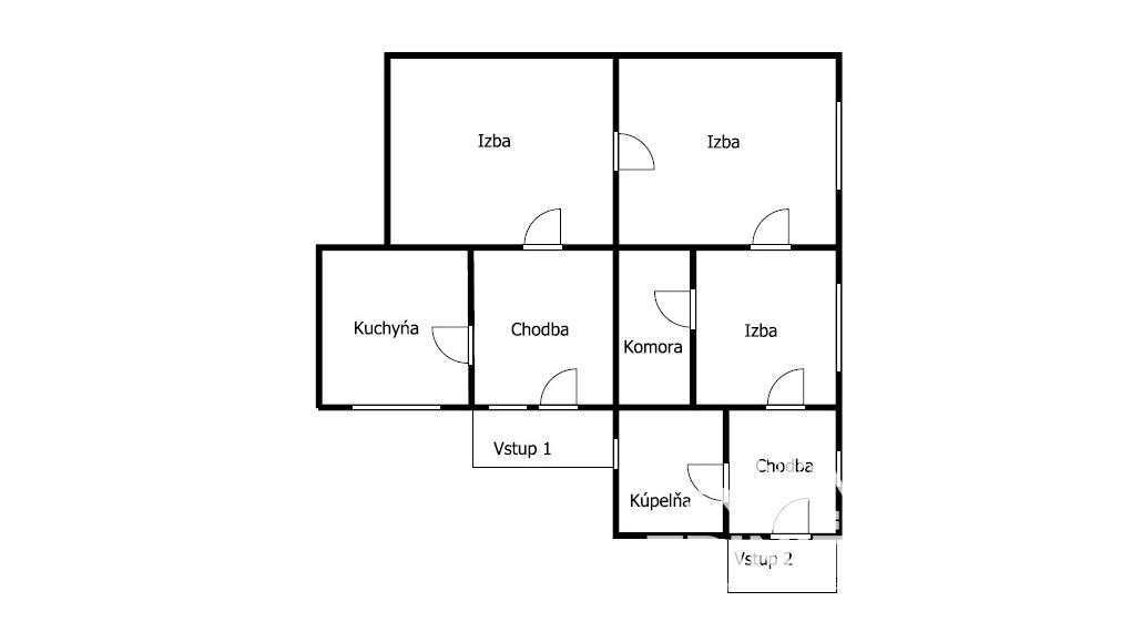 Na predaj 3-izbový rodinný dom s veľkým pozemkom v obci Imeľ