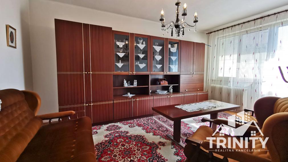 Na predaj 3-izbový tehlový byt s balkónom v obci Andovce