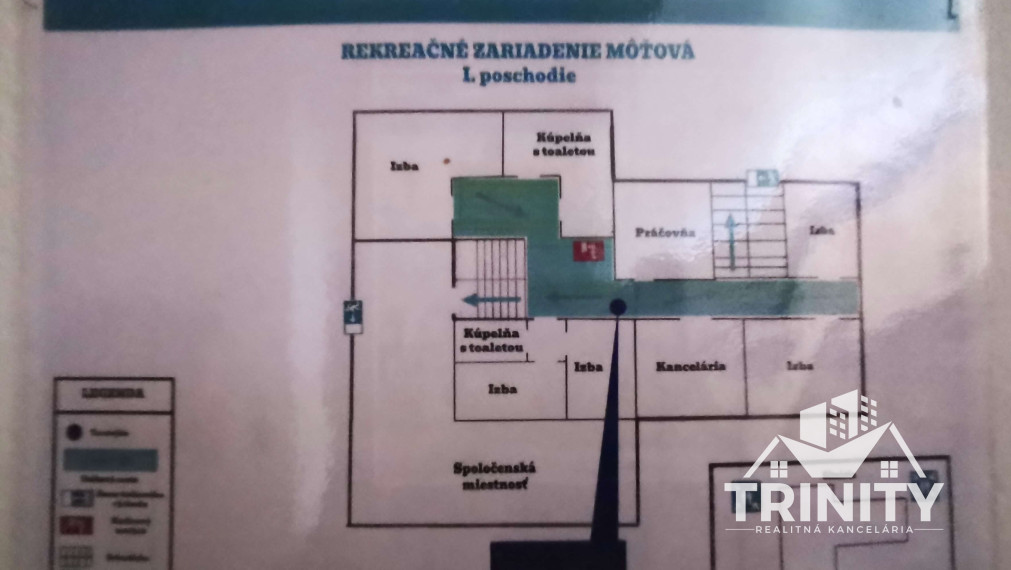Na predaj Rekreačný poschodový objekt - Zvolen časť Môťová