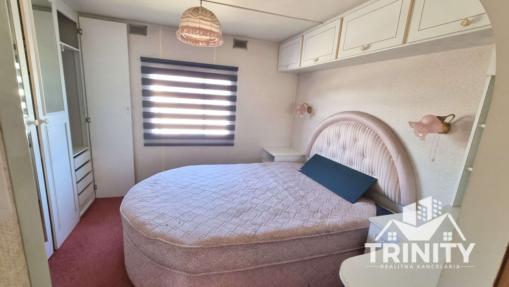 Exkluzívne - Na predaj mobilný dom s pozemkom v obci Pribeta