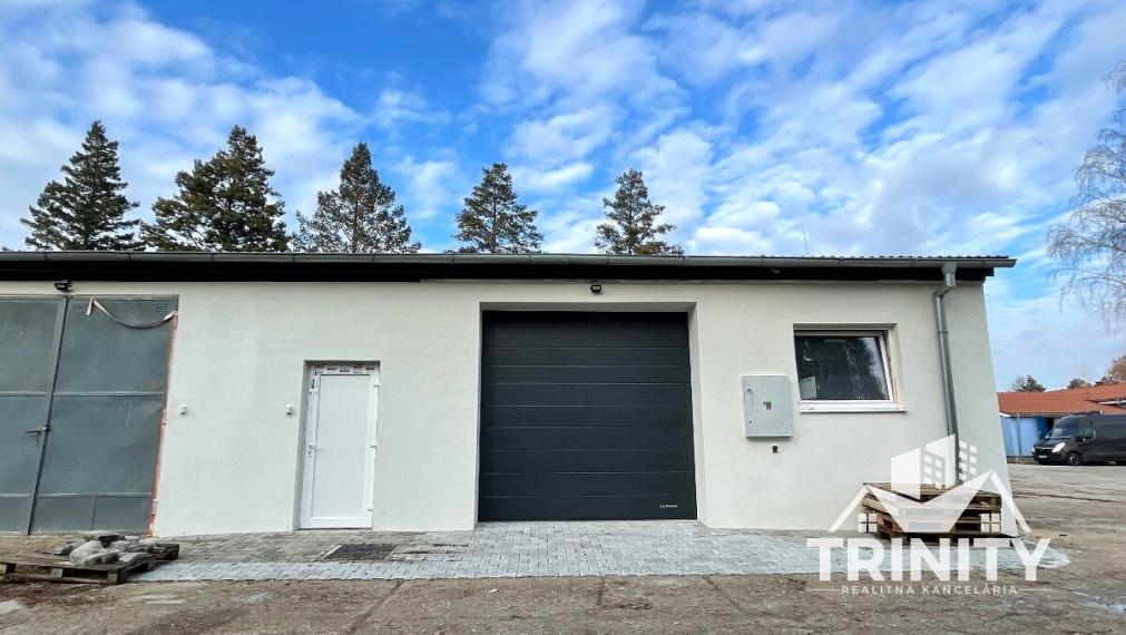 Na prenájom skladové priestory - garáž v meste Šurany