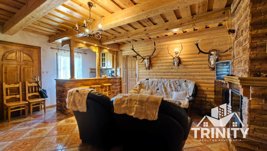 Znížená CENA! Na predaj chata v obci Trávnica, 3D obhliadka