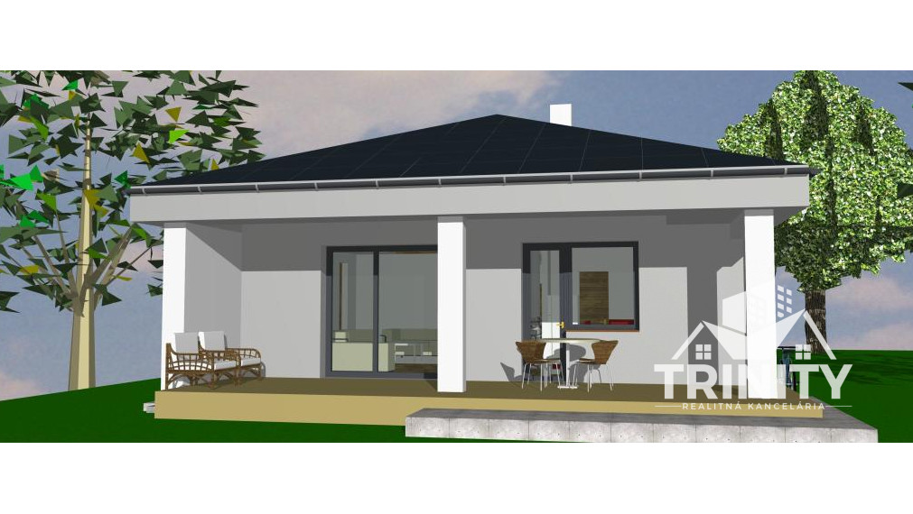 3d prehliadka ! Na predaj novostavba rodinného domu v obci Radava