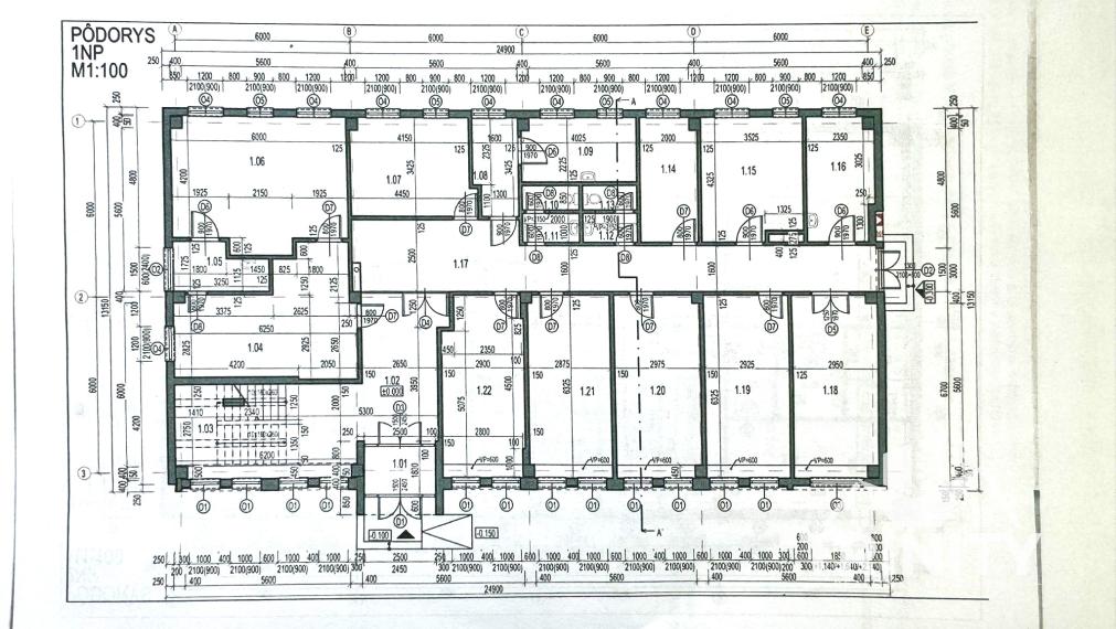 Na prenájom podlažná budova pri centre v mesta Šurany