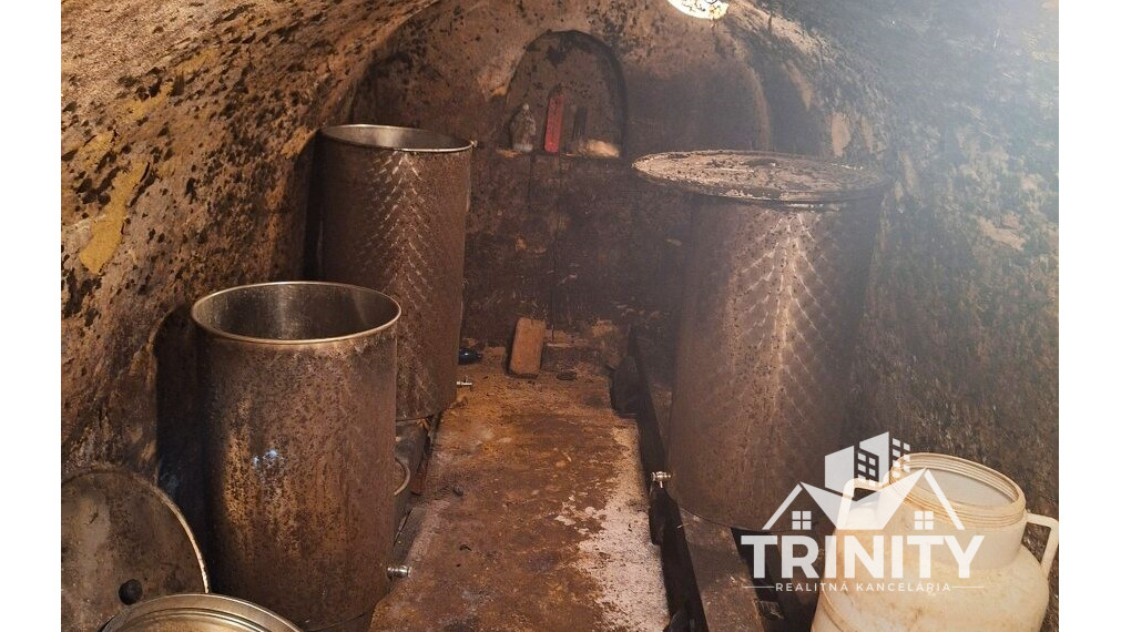 Na predaj 2x viničný dom s pozemkom v obci Strekov