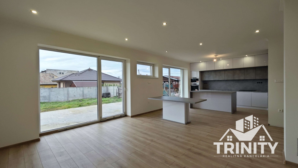 Na predaj 4-izbový RD (novostavba) v obci Dvory nad Žitavou