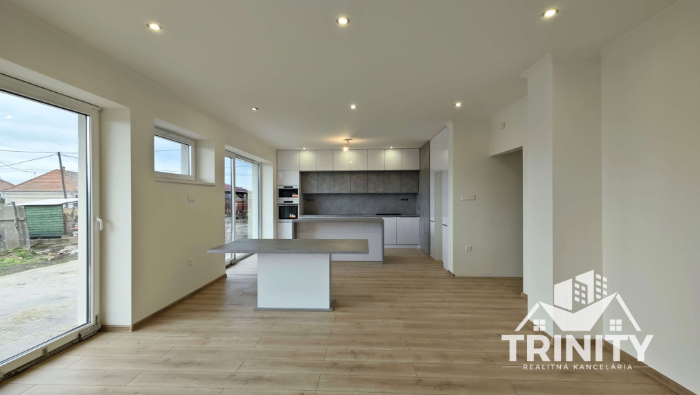 Na predaj 4-izbový RD (novostavba) v obci Dvory nad Žitavou