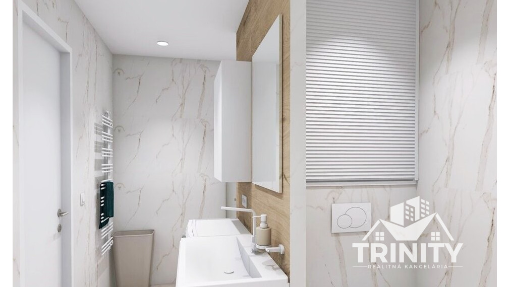 Na prenájom moderne zariadený luxusný 1-izbový byt v meste Nové Zámky