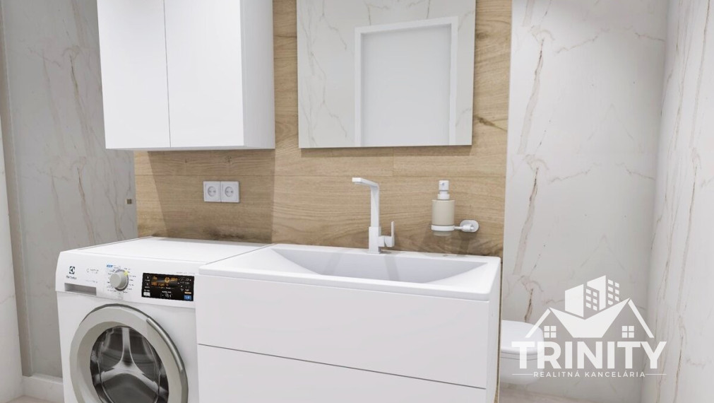 Na prenájom moderne zariadený luxusný 1-izbový byt v meste Nové Zámky