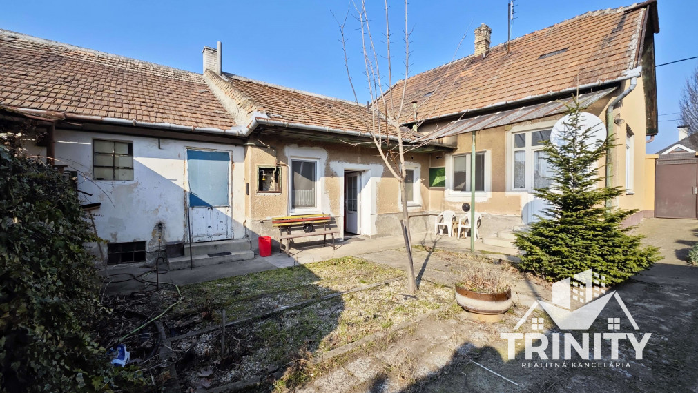 Na predaj 3-izbový rodinný dom v meste Nové Zámky