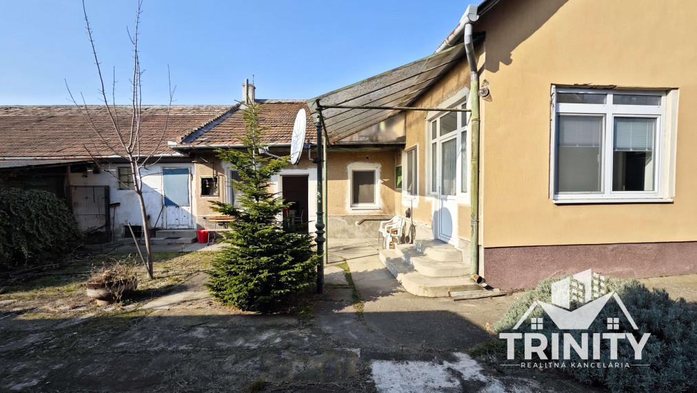 Na predaj 3-izbový rodinný dom v meste Nové Zámky