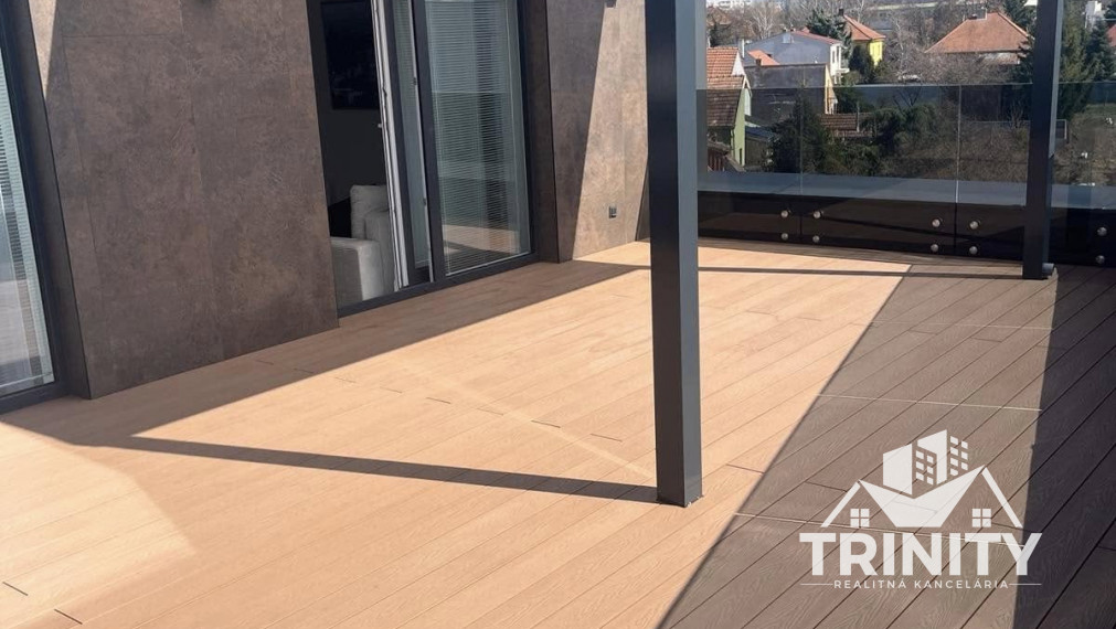 Na prenájom 2-izbový byt s terasou v Nových Zámkoch (novostavba)