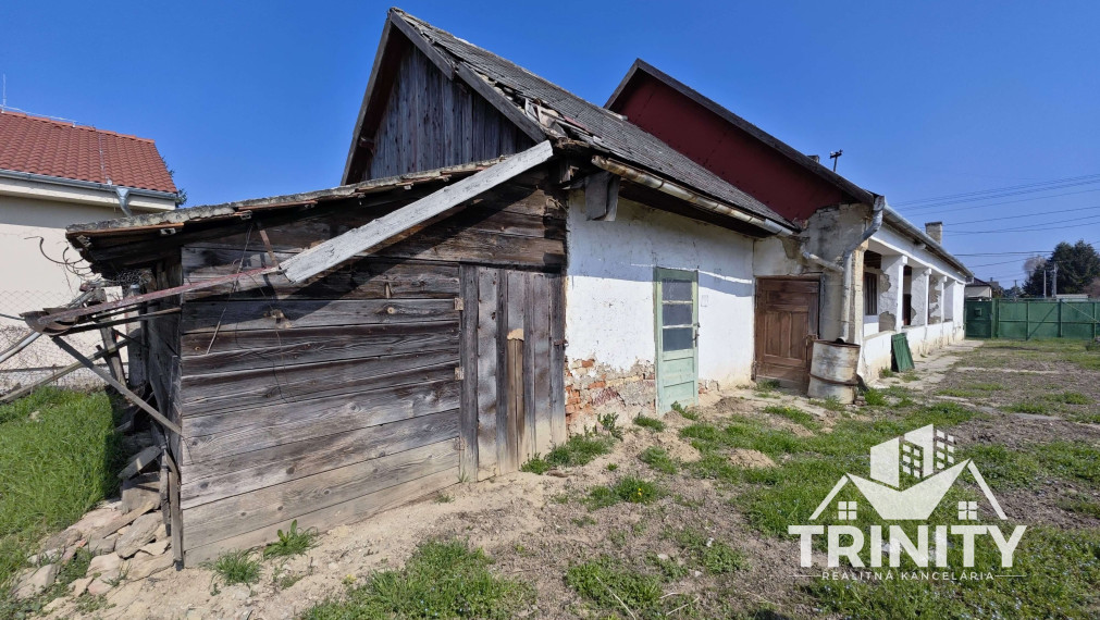 Na predaj zachovalý vidiecky rodinný dom v obci Tvrdošovce