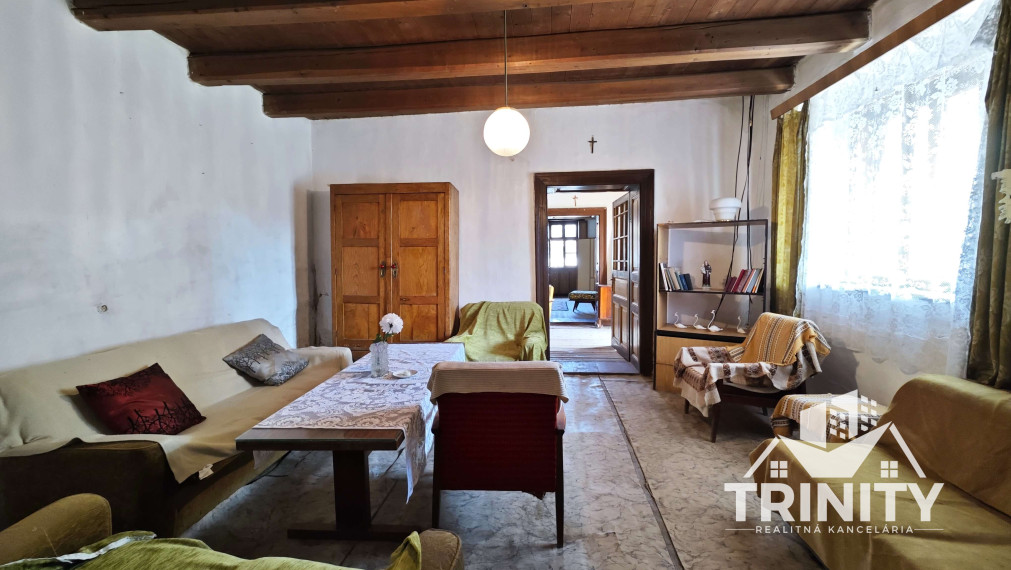 Na predaj zachovalý vidiecky rodinný dom v obci Tvrdošovce