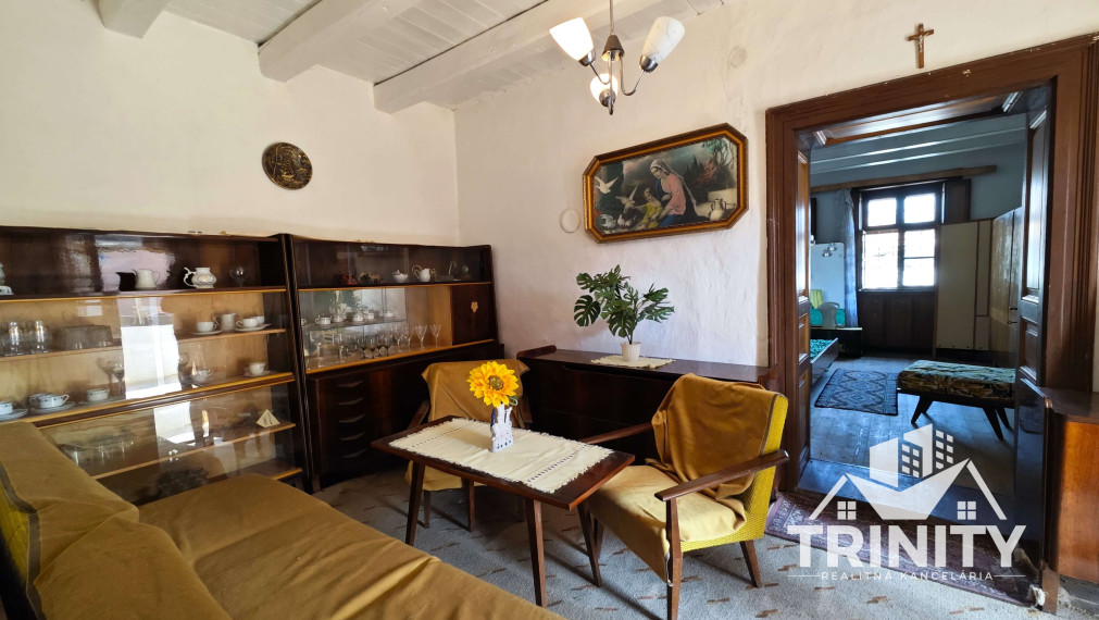 Na predaj zachovalý vidiecky rodinný dom v obci Tvrdošovce