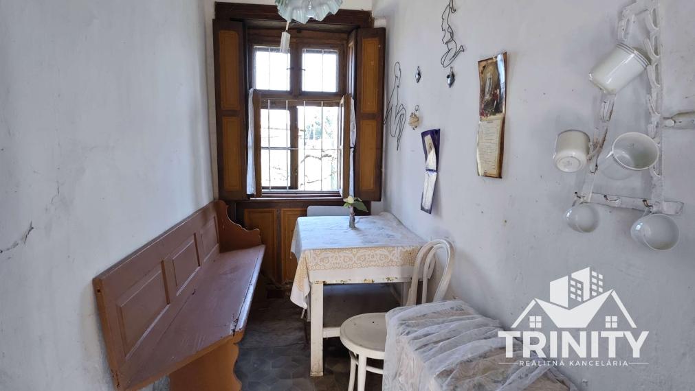 Na predaj zachovalý vidiecky rodinný dom v obci Tvrdošovce