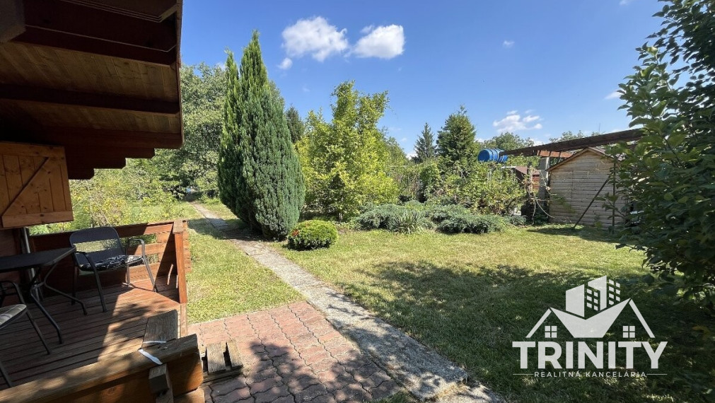 Na predaj záhrada s chatkou v záhradkárskej časti - Úľany nad Žitavou