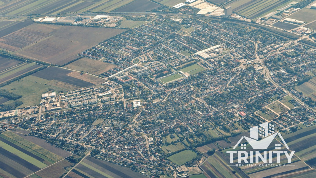 Na predaj priemyselné/komerčné pozemky v meste Nové Zámky