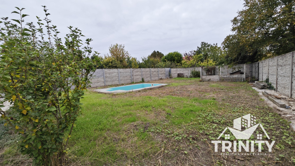 Na predaj rodinný dom s garážou v meste Nové Zámky