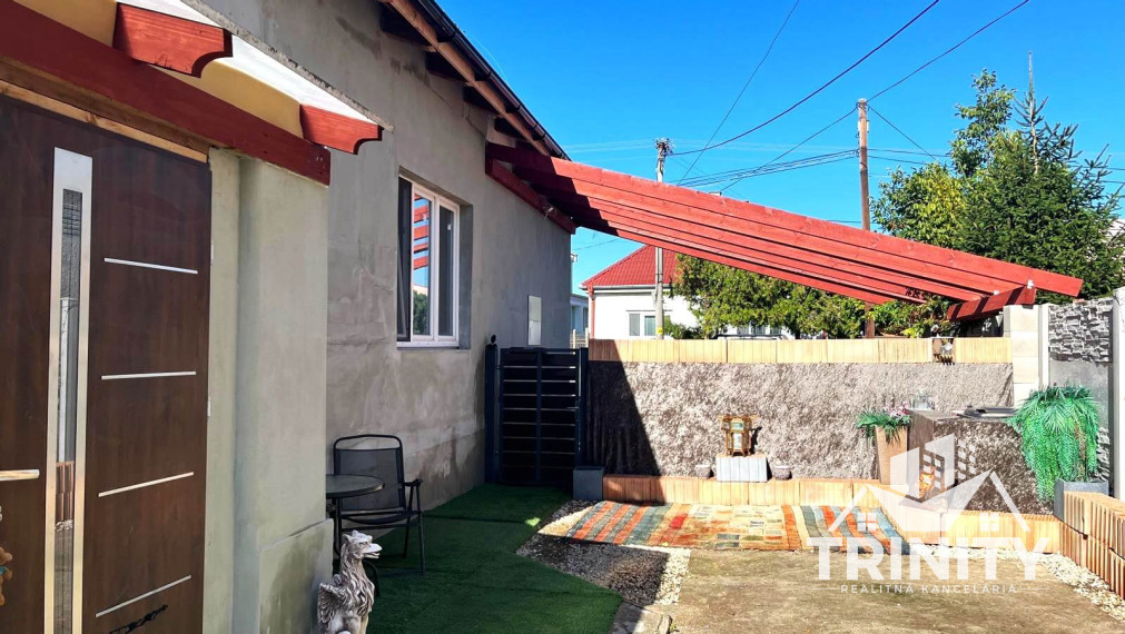 Na predaj tehlový 4-izbový rodinný dom v obci Gbelce