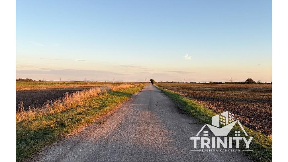 Na predaj pozemky s chatkou medzi mestom Šurany a Palárikovo