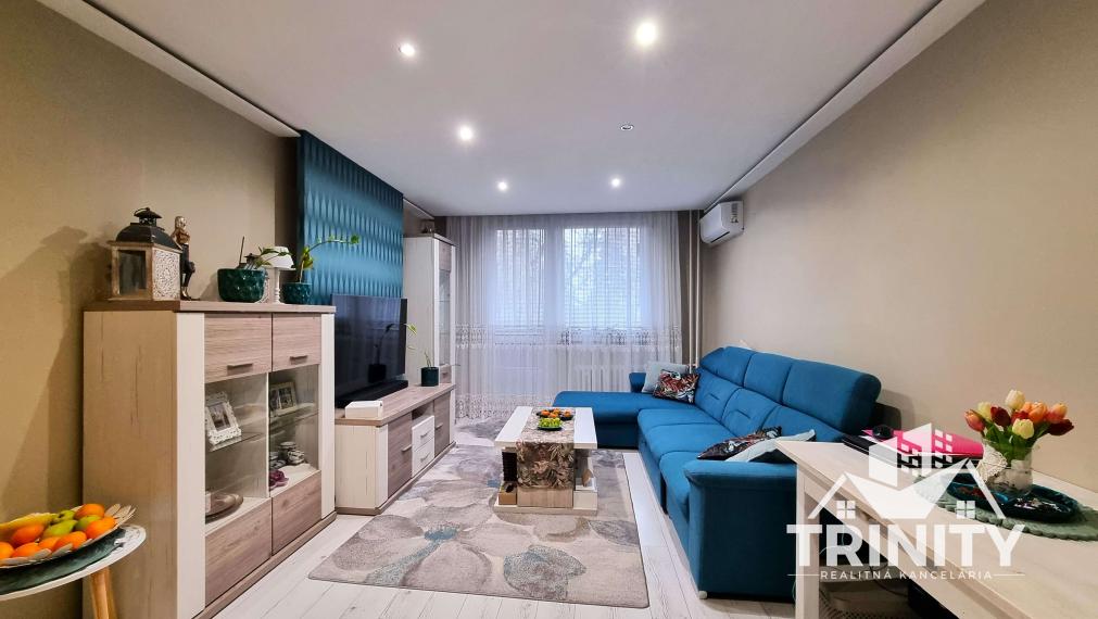 Na predaj krásny 3-izbový byt s balkónom v meste Nové Zámky