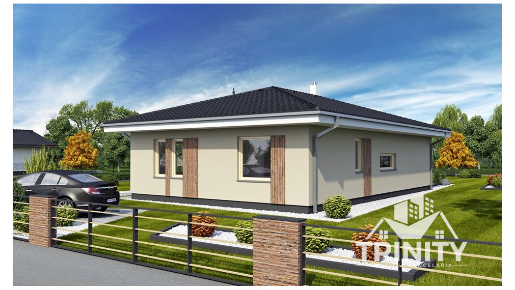 Na predaj novostavba 4-izbového rodinného domu s terasou v Nových Zámkoch