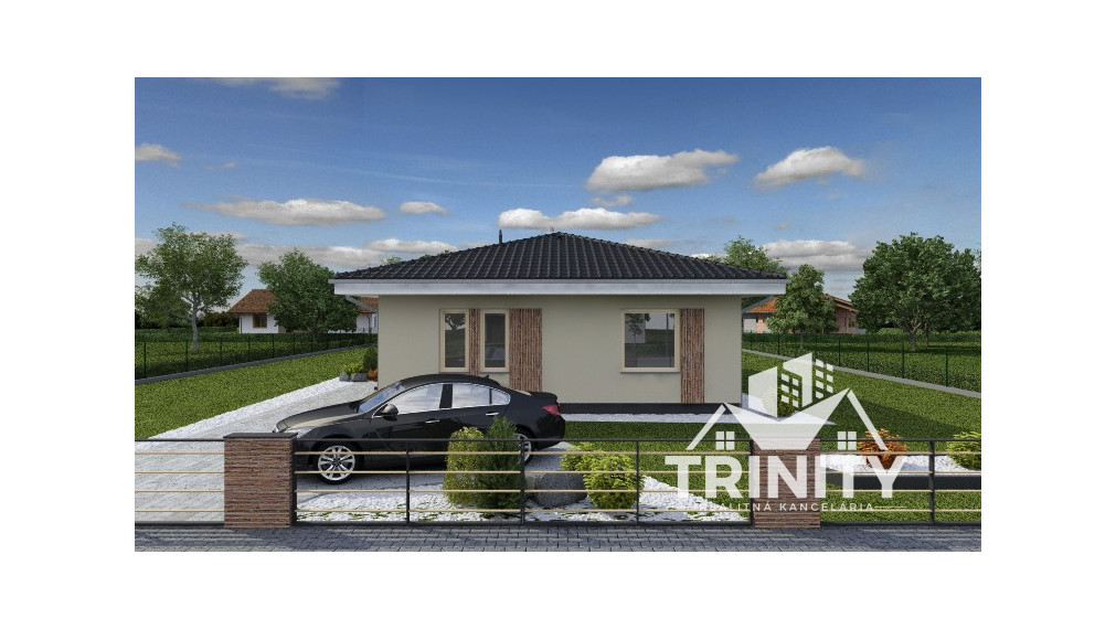 Na predaj novostavba 4-izbového rodinného domu s terasou v Nových Zámkoch