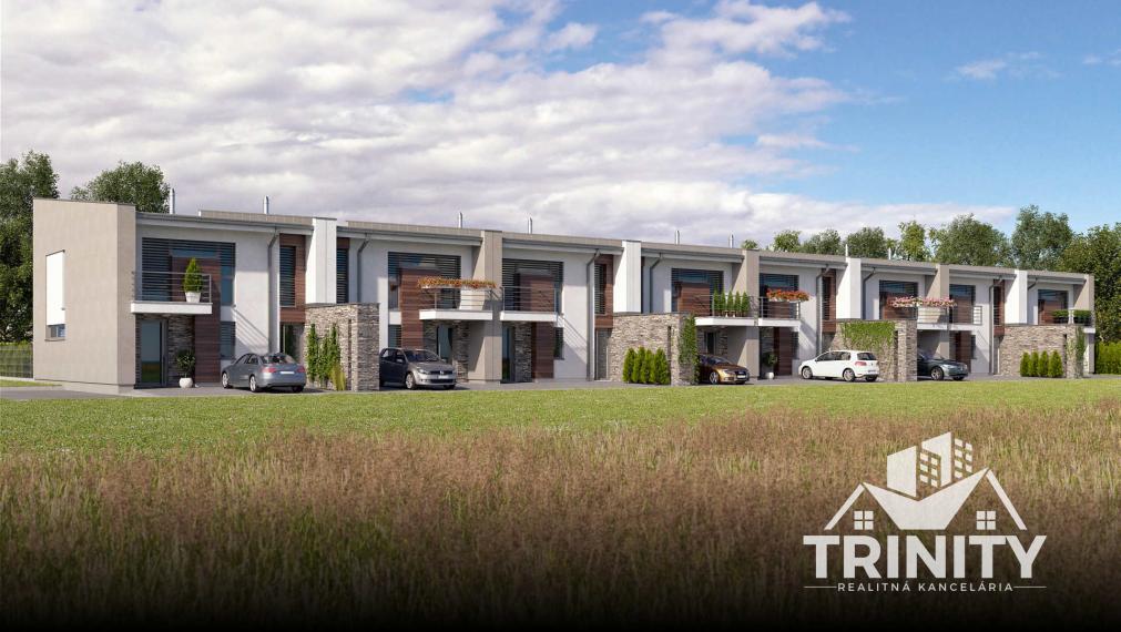 Na predaj rodinný dom v radovej zástavbe v Nových Zámkoch