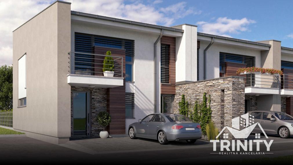 Na predaj rodinný dom v radovej zástavbe v Nových Zámkoch