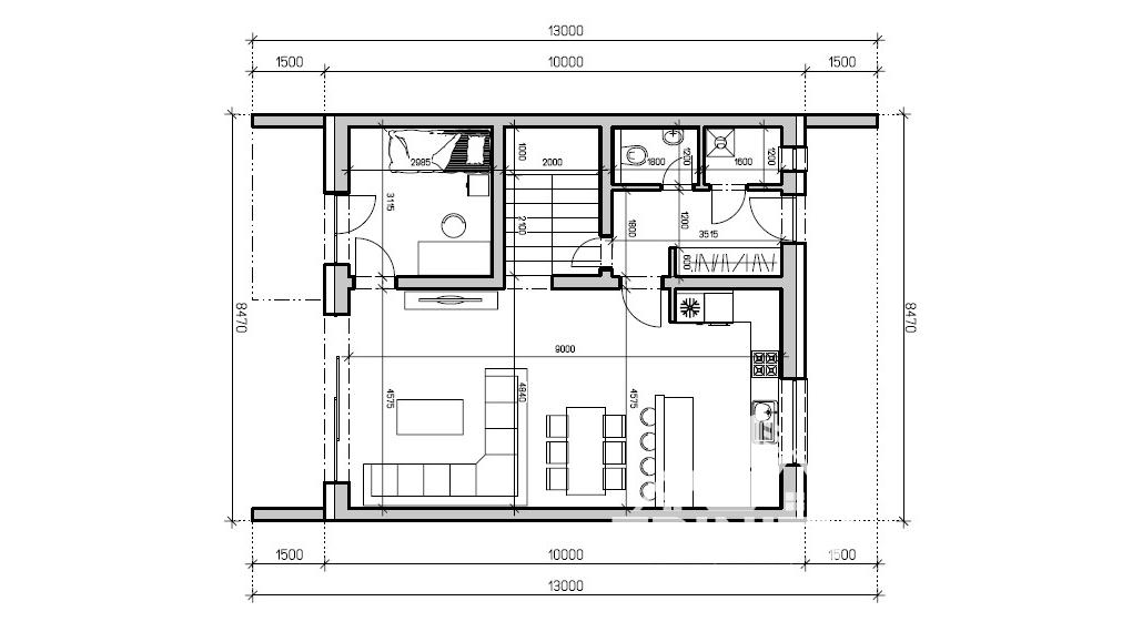 Na predaj rodinný dom v radovej zástavbe v Nových Zámkoch