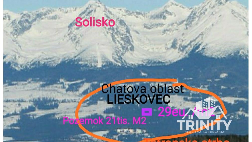 Na predaj investičný stavebný pozemok - Tatranská Štrba - Lieskovec