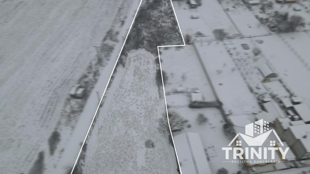 Na predaj rozsiahly stavebný pozemok v obci Gbelce