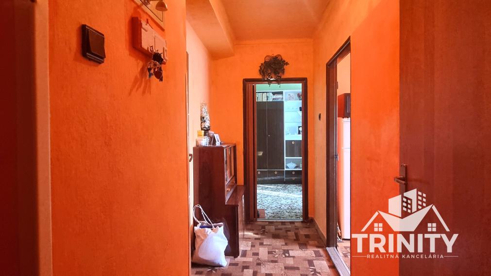 Na predaj 3-izbový byt s garážou v obci Dvory nad Žitavou