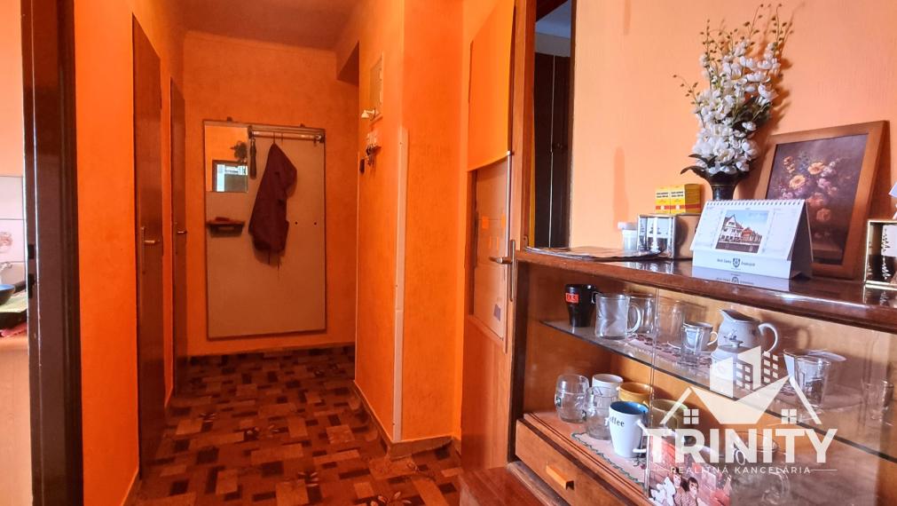 Na predaj 3-izbový byt s garážou v obci Dvory nad Žitavou