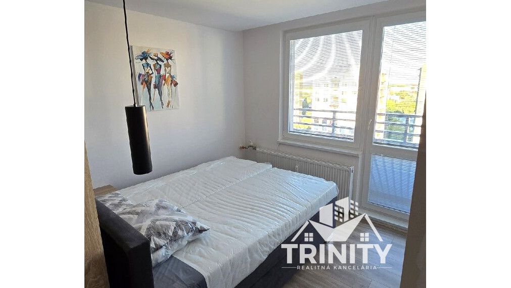 Na prenájom kompletne zariadený 1-izbový byt s dvoma loggiami v meste Nové Zámky