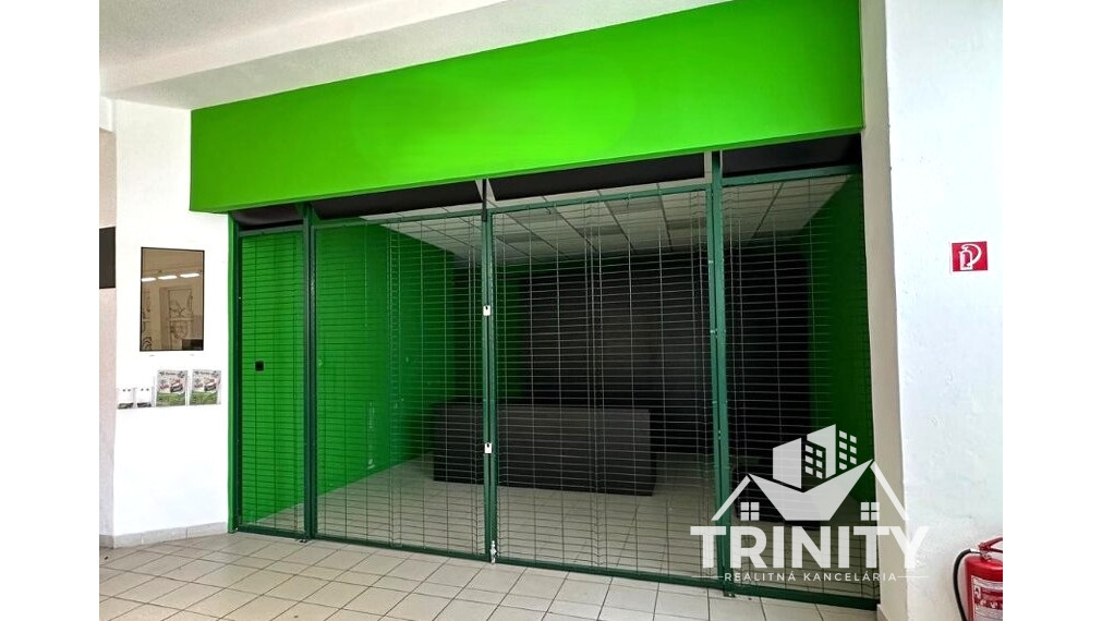 Na prenájom obchodný priestor v Nových Zámkoch