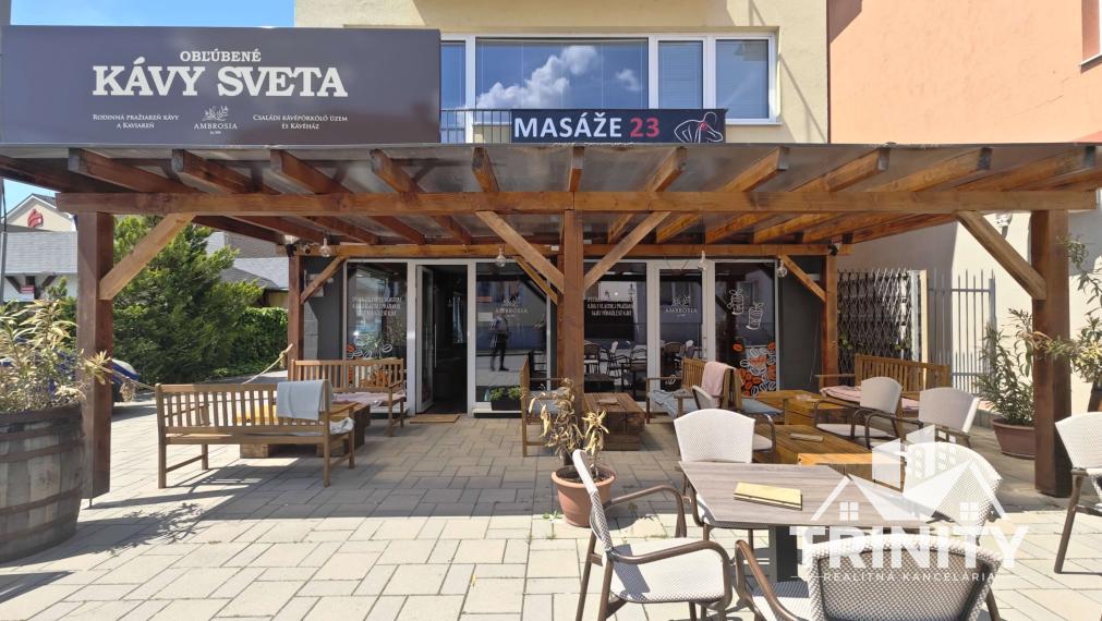 Na prenájom obchodné priestory pri centre v meste Nové Zámky