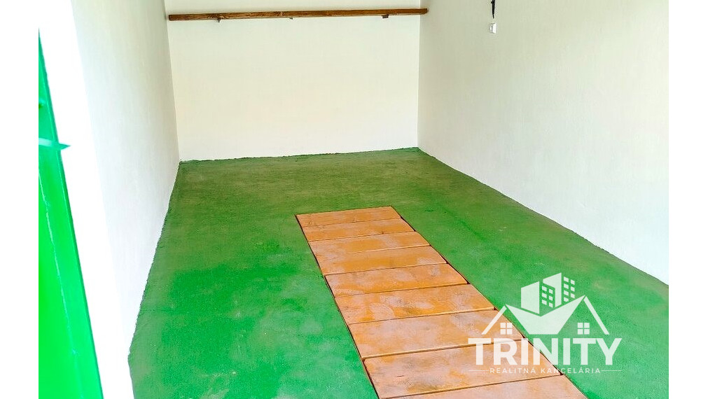Na prenájom kompletne prerobená garáž v meste Nové Zámky
