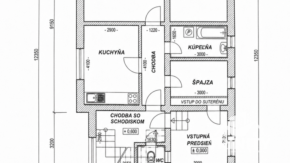 Na predaj 6-izbový rodinný dom v tichej lokalite v meste Šurany, EXKLUZÍVNE