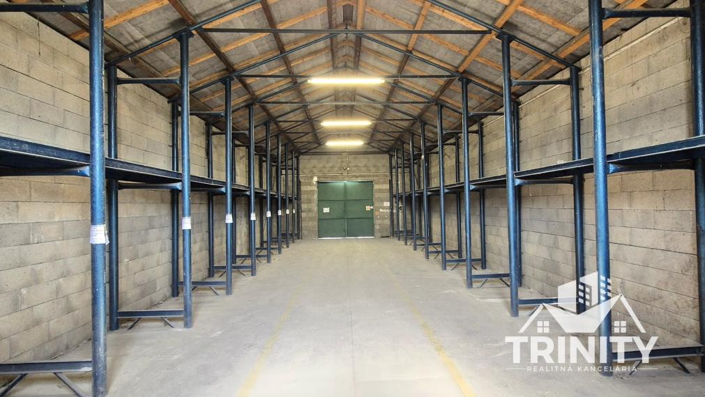 Na prenájom skladový priestor v meste Nové Zámky smer Andovce