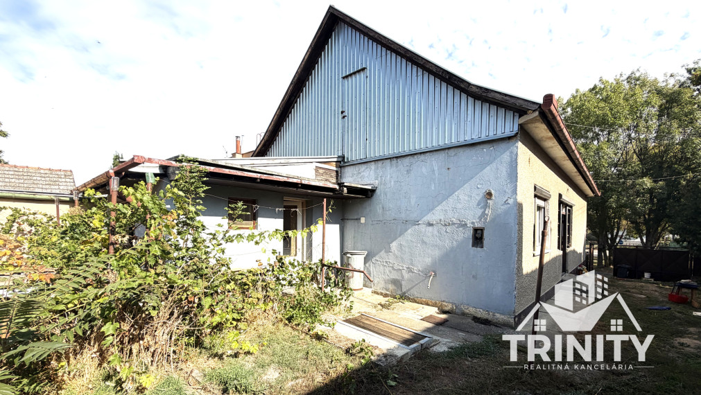 Na predaj 3-izbový rodinný dom v obci Tvrdošovce