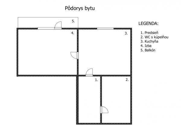 NA PRENÁJOM krásny 1-izbový byt v meste Nové Zámky