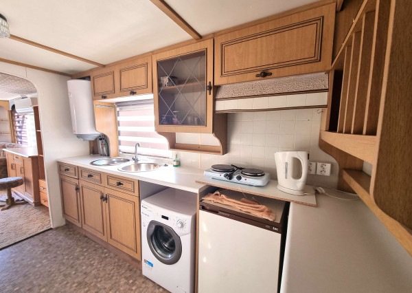 Exkluzívne - Na predaj mobilný dom s pozemkom v obci Pribeta