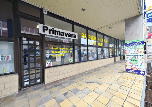 Na prenájom obchodný priestor v Nových Zámkoch