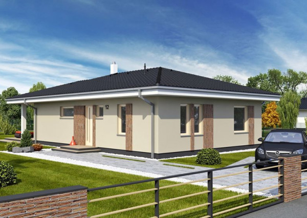 Na predaj novostavba 4-izbového rodinného domu s terasou v Nových Zámkoch