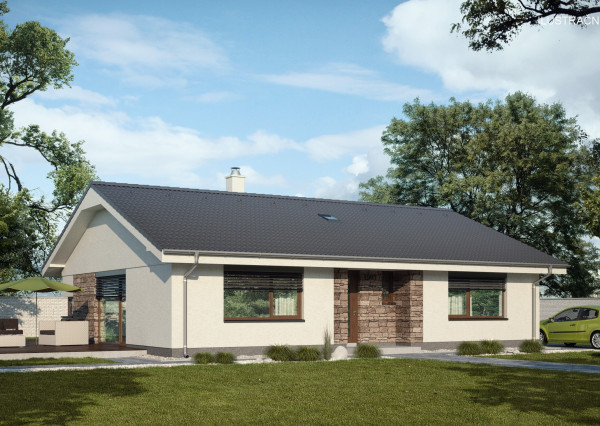 Na predaj novostavba 4-izbového rodinného domu s garážou a terasou v Nových Zámkoch